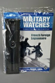 【送料無料】腕時計　；イーグルモスミリタリーウォッチフランスramp;l mag sealed eaglemoss military watches 11 1950s french foreign legion