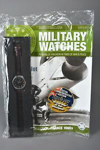 【送料無料】腕時計 ;イーグルモスミリタリーウォッチフランスパイロットramp;l mag sealed eaglemoss military watches 36 french naval navy pilot 1960s
