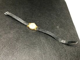 【送料無料】腕時計　レディースビンテージゴールドストンladies vintage f hinds 17 jewels incabloc gold tone wristwatch