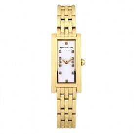 【送料無料】腕時計　カレンスワロフスキーステンレススチールキロ￥karen millen gold plated swarovski stainless steel watch km120g rrp 175