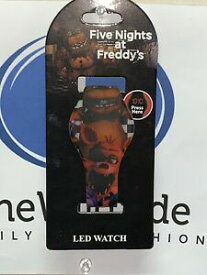 【送料無料】腕時計　フレディベアゴムフォクシーデジタルタグfive nights at freddys faz bear amp; foxy led digital rubber watch with tags