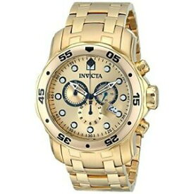 【送料無料】腕時計　プロダイバーステンレススチールクロノグラフウォッチinvicta pro diver 0074 stainless steel chronograph watch
