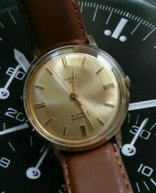 【送料無料】腕時計　beautiful late1960s timex 21 jewels waterproof wind up wrist watch