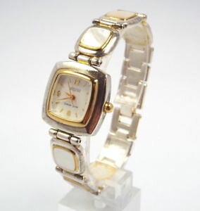 yzrv@p[X^[OVo[NI[cfecclissi sterling silver mother of pearl woman039;s quartz watch, model 31650