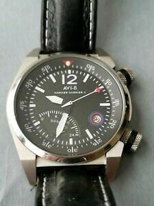 �y���������z�r���v�@�z�[�J�[�n���A�[avi8 hawker harrier ii av4004 aviator wristwatch, estate found