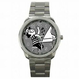 【送料無料】腕時計　ピアノピアノステンレススチールウォッチpiano player piano music teacher stainless steel watch