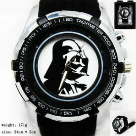 【送料無料】腕時計　スターウォーズダースベイダーボックスレトロロゴ star wars retro darth vader logo wrist watch with box