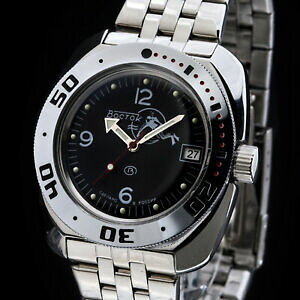 �y���������z�r���v�@���H�X�g�[�N�_�C�o�[���V�Avostok taucheruhr 200m automatik 2416710634 russische uhr
