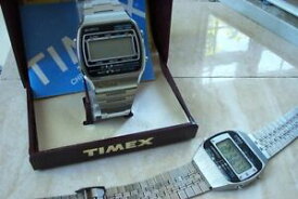 【送料無料】腕時計　デジタルボックスtwo timex digital watches amp; box one working, one not working cearly 1980s