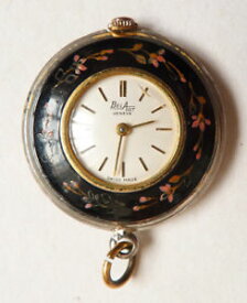 【送料無料】腕時計　pendentif montre de femme belart genve infirmire mcanique mail vers 1950