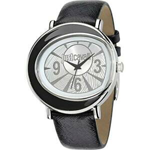 �y���������z�r���v�@�I�����W�I�y���h�[�i�L���o��orologio da donna just cavalli r7251186502 in acciaio e cinturino pelle