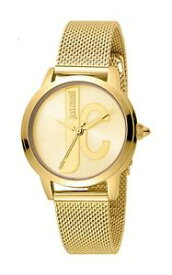 【送料無料】腕時計　キャバリゴールドステンレススチールjust cavalli womens jc1l050m0085 jc set gold ip stainless steel wristwatch