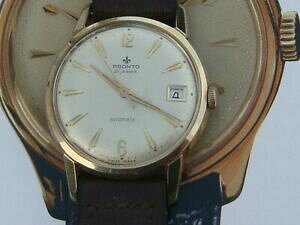 �y���������z�r���v�@�v�����g�r���e�[�W�W���G���X�C�X�����Y�E�H�b�`pronto vintage 21 jewel swiss mens 1960s gp watch quality auto eta movement vguc