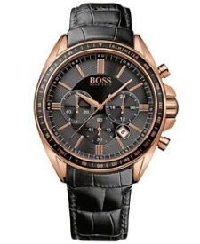 【送料無料】腕時計　ヒューゴボスメンズドライバークロノグラフローズゴールド￥ウォッチhugo boss hb1513092 driver chronograph mens rose gold watch rrp 350