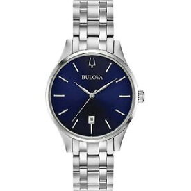 【送料無料】腕時計　クラシックステンレススチールbulova 96m149 classic stainless steel wristwatch