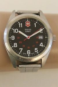 yzrv@XCXA[~[YXeXX`[mswiss army victorinox mens stainless steel 100m water resistant wristwatch