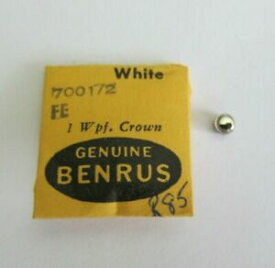 【送料無料】腕時計　タップウォッチnos genuine benrus waterproof white crown 70012 tap10 watch part r85