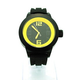 【送料無料】腕時計　メンズアナログクォーツストラップラウンドステンレスモダンシンプルシリコンウォッチmens modern minimal simple silicone round stainless analog quartz wrist watch