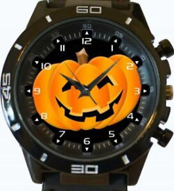 【送料無料】腕時計　カボチャハロウィーンスポーツベストセラーpumpkin halloween gt series sports wrist watch fast uk seller