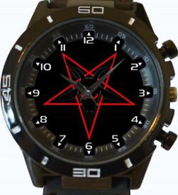 【送料無料】腕時計　スポーツヤギpentagram goat of satan gt series sports wrist watch fast uk seller