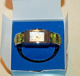 【送料無料】腕時計　エイボンアワビカフウォッチボックスavon 2006 abalone cuff watch in box