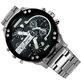 【送料無料】腕時計　クオーツビジネスmilitary quartz business metal wristwatch