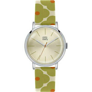 �y���������z�r���v�@���f�B�[�X�X�g���b�vpb orla kiely patricia ladies leather strap watch ok2035xoknp