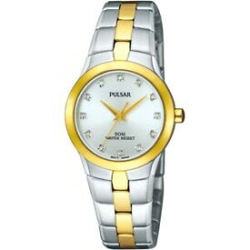 【送料無料】腕時計　パルサーレディーストーンpulsar ladies two tone watch ptc512x1pnp