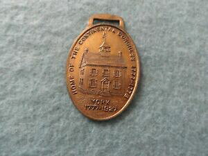 yzrv@re[WEHb`tHuz[home of the continental congress 17771778 vintage watch fob
