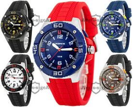 【送料無料】腕時計　クオーツアナログカジュアルquartz analog wristwatch xonix casual water resistant 100m