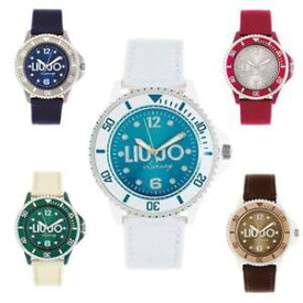 【送料無料】腕時計　ラグジュアリーリュジョブルビアンコベージュorologio liu jo luxury walk pelle tessuto blu bianco nero beige uomo donna dd