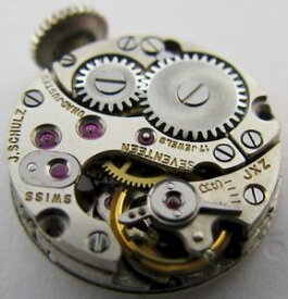 【送料無料】腕時計　felsa 22 17j complete lady watch movement for parts made for j schulz jxz