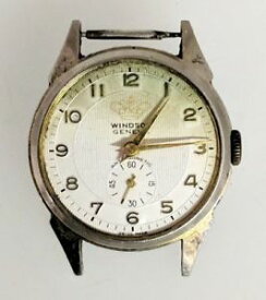 【送料無料】腕時計　ウィンザージュネーブスイスマナーパーツvtg windsor geneva swiss manor corp brevet 1j antimagnetic wrist watch for parts