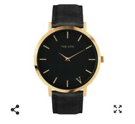 【送料無料】腕時計　ニューヨークブロードウェイクラシックブラックゴールドステンレススチール