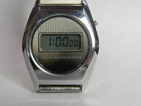【送料無料】腕時計　テキサスインスツルメンツビンテージデジタルウォッチtexas instruments ti3h vintage 1970s quartz lcd digital watch ti 3h