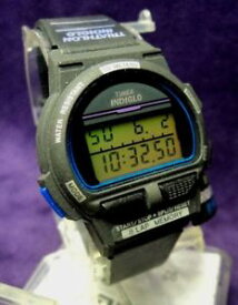 【送料無料】腕時計　トライアスロンアラームクロノグラフウォッチ~1998 timex t60241 womens triathlon indiglo alarm chronograph 50m wr watch