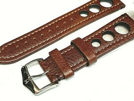 【送料無料】腕時計　ヒルシュラリーウェルネスビンテージレーサーブラウンシーマスターhirsch 22mm genuine leather rally wellness vintage racer brown seamaster