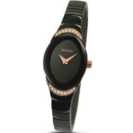 【送料無料】腕時計　アナログレディースファッションクラシックストラップウォッチseksy womens fashion analogue classic quartz watch with brass strap 2298