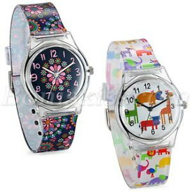 【送料無料】腕時計　ファッションアニメクオーツstudent fashion cute cartoon animal floral pattern waterproof quartz wrist watch