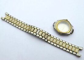 【送料無料】腕時計　ダンヒルクオーツケースブレスレットストラップトーンレアアイテムセットdunhill suqh quartz watch case and braceletstrap twotone set genuine rare item