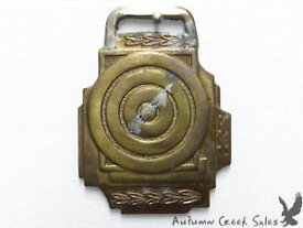 【送料無料】腕時計　シンボルクラブターゲット？ウォッチフォブmystery corporation symbol company club organization bullseye target watch fob