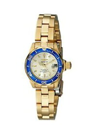 【送料無料】腕時計　プロダイバークォーツステンレススチール4610 invicta womens pro diver quartz 200m gold plated stainless steel watch