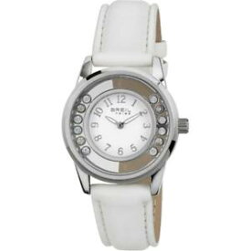 【送料無料】腕時計　ドナムーンリバーベラペレビアンコスワロフスキーorologio donna breil tribe moon river ew0371 vera pelle bianco swarovski