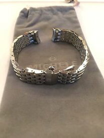 【送料無料】腕時計　ミケーレステンレスブレスレットミリmichele ms12fh235009 12mm serein 12 stainless steel silver watch bracelet