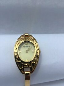 【送料無料】腕時計　フォントネデザインケースフランスメタルブレスレットクオーツfontenay of france womens rigid bracelet quartz watch with a designed case