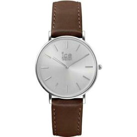 【送料無料】腕時計　orologio uomo ice watch city classic ic016229 medium 41mm pelle marrone silver