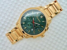 【送料無料】腕時計　メンズルソーmens pre owned rousseau automatic wind wristwatch wdate 21 jewels working