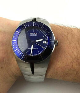 yzrv@ZN^[XCXhorologio sector 880 watch 2653880035 bracciale acciaio 43mm eta swiss made 419