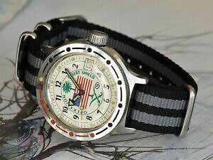 �y���������z�r���v�@���H�X�g�[�N�V�[���h�r���e�[�W�\�r�G�gvostok desert shield amphibian automatic 2416 urss vintage ussr