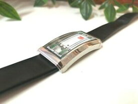 【送料無料】腕時計　フランクロイドライトレザーストラップウォッチfrank lloyd wright 96l63 willits leather strap watch by bulova